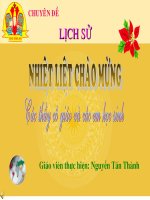 Giáo án điện tử tiểu học môn lịch sử: Việt Bắc docx