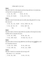 CÔNG THỨC CẤU TẠO pot