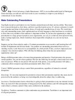 1,001 Ways to Get Promoted phần 7 pot