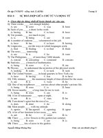 Ôn tập TNTHPT – tiếng Anh 12 (KPB) Phần 2 pdf