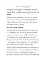 Ai dễ mắc ung thư gan? docx