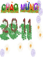 Giáo án điện tử tiểu học môn đạo đức:Kính già yêu trẻ(tiết 3) pptx