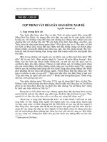 Báo cáo nghiên cứu khoa học 