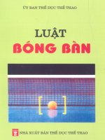 Luật bóng bàn part 1 docx