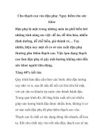 Cho thạch cao vào đậu phụ: Nguy hiểm cho sức khỏe potx