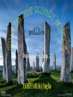 Giáo án điện tử tiểu học môn tiếng anh: Tiếng anh lớp 2 potx