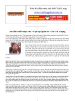 Sai lầm chiến lược của “Vạn đại quân sư” Gia Cát Lượng pptx