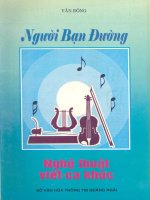 Nghệ thuật viết ca khúc part 1 pdf