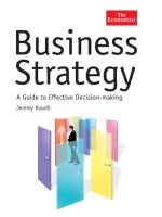 business strategy a guide to effective decision making phần 1 pptx