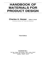 Handbook of Materials for Product Design Part 1 pptx