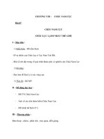 Bài 47 :CHÂU NAM CỤCCHÂU NAM CỰC CHÂU LỤC LẠNH NHẤT THẾ GIỚI pps