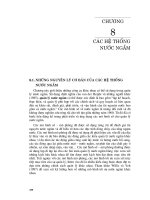 Kỹ thuật và quản lý hệ thống nguồn nước ( Đại học Quốc gia Hà Nội ) - Chương 8 docx