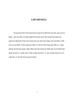 Báo cáo đề tài tiền lương tối thiểu