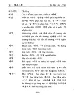 Từ điển Việt – Hàn tập 1 part 4 potx