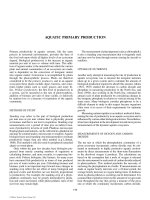 ENCYCLOPEDIA OF ENVIRONMENTAL SCIENCE AND ENGINEERING - AQUATIC PRIMARY PRODUCTION pdf