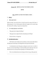 Bài 1 : ĐỊNH LUẬT BẢO TOÀN ĐỘNG LƯỢNG ppt