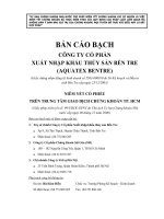 BẢN CÁO BẠCH CỦA CÔNG TY CỔ PHẦN XUẤT NHẬP KHẨU THỦY SẢN BẾN TRE (AQUATEX BENTRE) pps