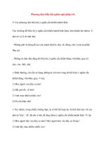 Phương tiện biểu thị nghĩa ngữ pháp P3 doc