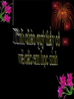 Giáo án điện tử tiểu học: Vẽ lọ hoa lớp 1 cực hay pptx