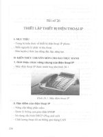 Giáo trình thực hành viễn thông chuyên ngành part 9 docx