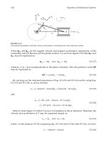 Dynamics of Mechanical Systems 2009 Part 4 docx
