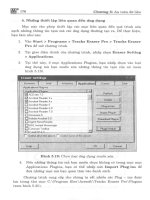 Tìm lại Password và phương pháp phục hồi an toàn dữ liệu part 9 pptx
