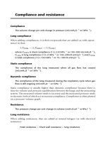 Physics, Pharmacology and Physiology for Anaesthetists - 7 pptx