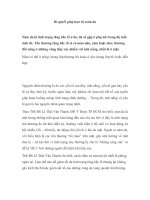 Bí quyết giúp bạn trị nám da ppt