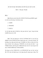 ĐỀ THI TIN HỌC TRẺ KHÔNG CHUYÊN TQ LẦN THỨ II-1996 ppsx