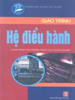 Giáo trình hệ điều hành part 1 docx