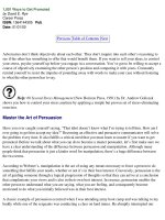 1,001 Ways to Get Promoted phần 5 pptx