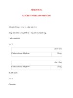 Lý thuyết y khoa: Tên thuốc ADRENOXYL pdf