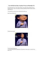 Giáo trình window: Hướng dẫn sử dụng hiệu ứng smoke vào trong ảnh nền phần 7 doc