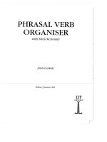 phrasal verb organiser cụm động từ tiếng anh