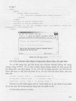 Giáo trình thiết kê web part 5 docx