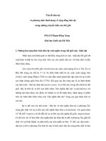 Báo cáo nghiên cứu khoa học 