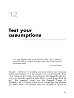 THE ART OF CREATIVE THINKING How to be Innovative and Develop Great Ideas phần 6 ppt