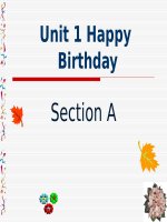 Giáo án điện tử tiểu học môn tiếng Anh: happy birthday docx