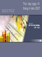 Giáo án điện tử tiểu học: Toán lớp 3 pptx