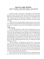 Bao luc hoc duong Thuc trang Nguyen nhan va Giaiphap ngan chan docx