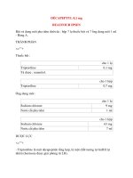 Lý thuyết y khoa: Tên thuốc DÉCAPEPTYL 0,1 mg BEAUFOUR IPSEN pot