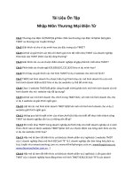 Tài Liệu Ôn Tập pptx