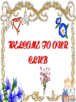 Giáo án điện tử tiểu học: Let''''s Learn Weather talk about it pptx