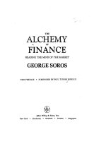 the alchemy of finance reading the mind of the market by george soros phần 1 pps