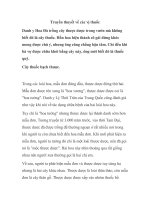 Truyền thuyết về các vị thuốc doc