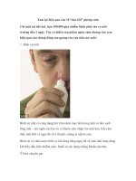 Xem lại hiệu quả của 10 “bảo bối” phòng cúm pot