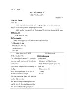 Tiết 41BCB ĐỌC TIỂU THANH KÍ (Độc “Tiểu Thanh kí”) -Nguyễn Du pdf