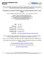 báo cáo khoa học: 