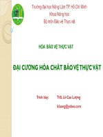 đại cương thuốc bảo vệ thực vật