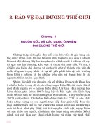 Giáo trình bảo vệ môi trường - Phần 3 Bảo vệ đại dương thế giới - Chương 1 ppsx